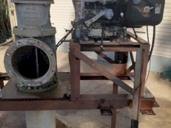 Batescrew 9" pump with Hatz Motor