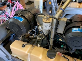 2017 Atlas Copco Kubota diesel driven, silent, portable 130 cfm @ 102psi pressure (7 bar) Air compressor fully serviced.