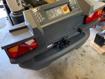 2017 Atlas Copco Kubota diesel driven, silent, portable 130 cfm @ 102psi pressure (7 bar) Air compressor fully serviced.