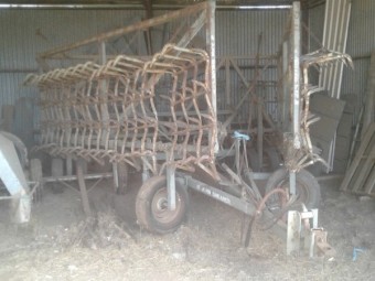 42' 6" John Shearer 15 Leaf  Harrows