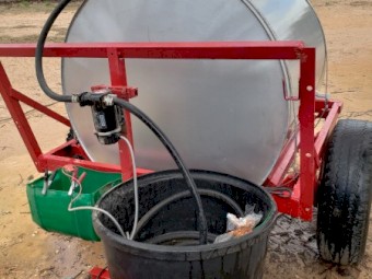 Mobile Diesel tank