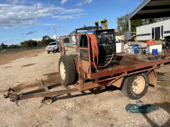 Bobcat welder generator