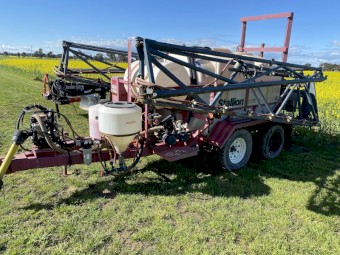 Croplands Stallion 3000L Boom Spray 21m