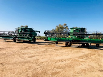 John Deere 9760 STS Header