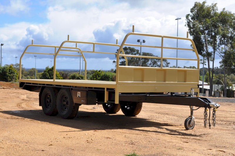 Heavy Duty 3.5t Flat Top Toy Hauler Trailer
