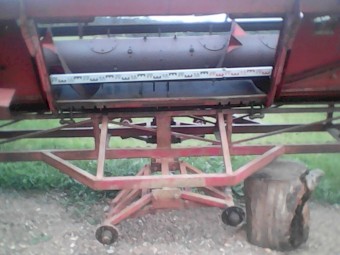 22ft open front Batt reel on trailer Circa early 80's WHITE     - $1600 No GST Applies
