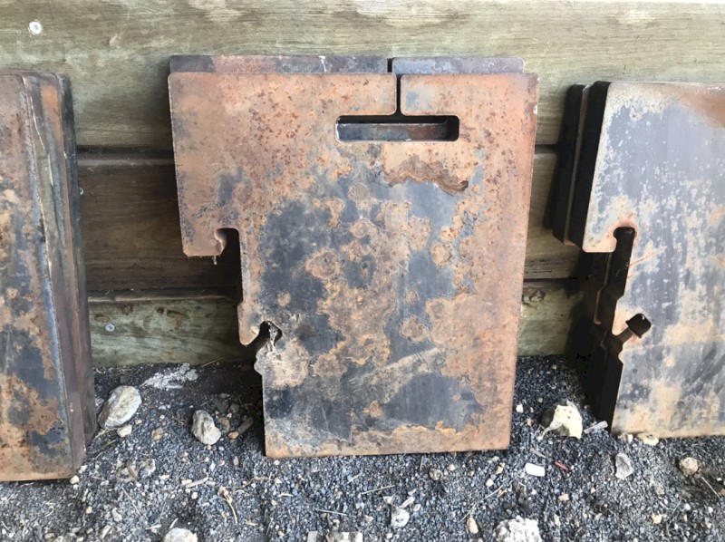 Front Tractor Suitcase Weights 