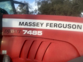 2007 Massey Ferguson 7485 Dyna vt Tractor 173 hp