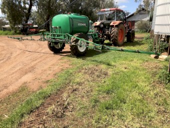 Goldacres Compact Prairie Boomspray 2000L tank 12m boom