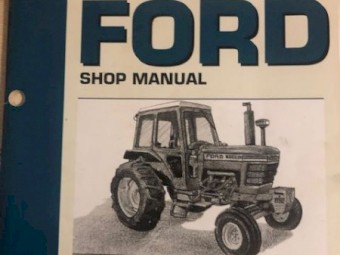 Shop Manual for Ford models 5000 to 7710 tractor