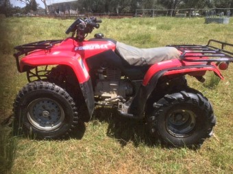 2002 Honda TRX 250 2WD.