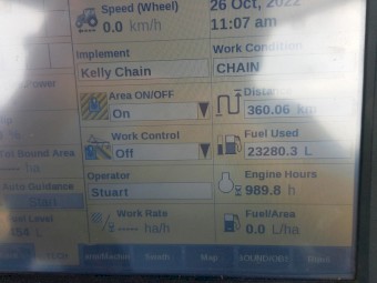2015 New Holland T8.350 Tractor with 989.8 hrs