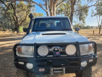 2015 79 series Toyota Landcruiser Single Cab