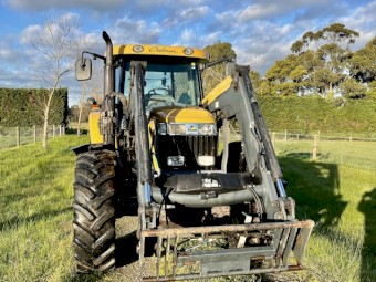 2012 Challenger MT475B Tractor with Quickie Loader