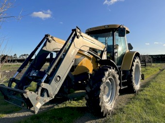 2012 Challenger MT475B Tractor with Quickie Loader