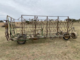 40 ft coolamon hydraulic harrows 