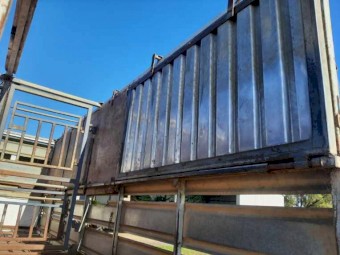 Galvanised Stock Crate