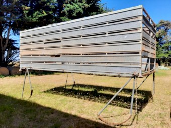 Galvanised Stock Crate