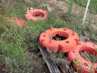 Fendt Vario wheel weights