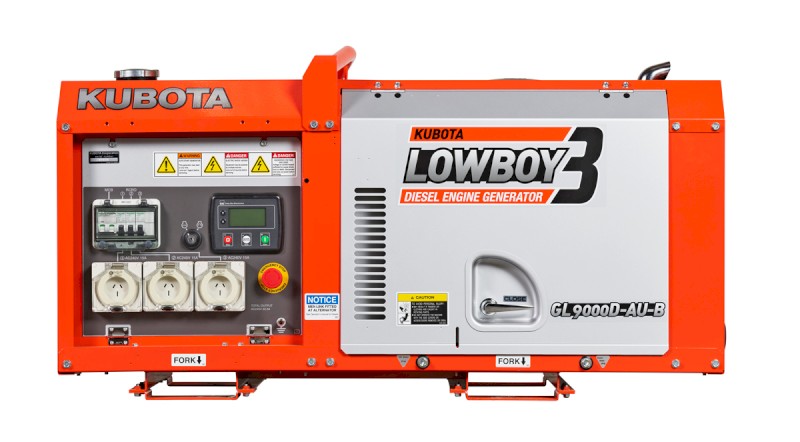 8kVA Kubota GL9000 Ex-Demonstrator