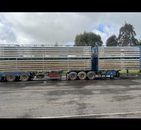 2004 B Double Shanks Stock Trailers