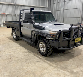 2007 Toyota Landcruiser GX single cab