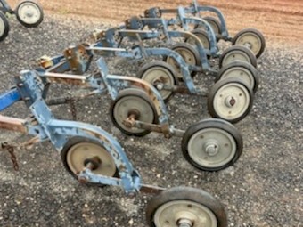 Manutec Presswheels 52ft on 12 inch spacings