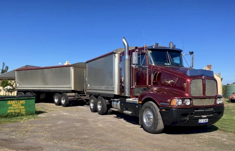 2004 Kenworth T604 Prime Mover & 2003 Hercules Tipper Trailer