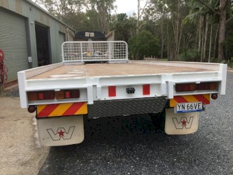 Flat deck tri axle plant  trailer Retirement Sale