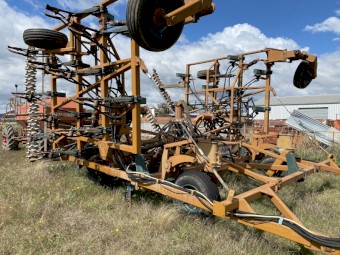 Gyral Airseeder with Triple Bin