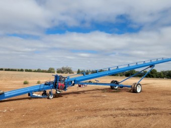 70ft x 11" Belt Grain Shifter/Conveyor