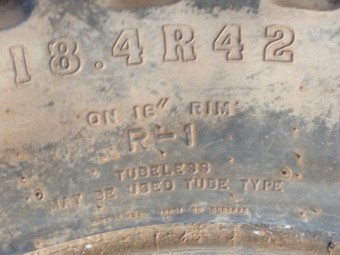 Used Tractor Tyre