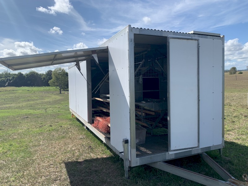 For Sale - Chicken Campervan - 650 bird capacity