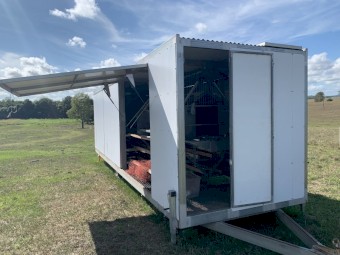 For Sale - Chicken Campervan - 650 bird capacity