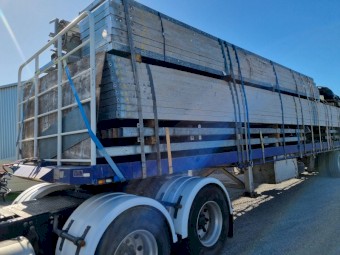 44ft 6 inch Flat Top Lead Trailer