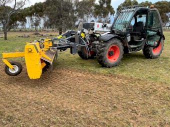 Shoule WD10H Rock Rake