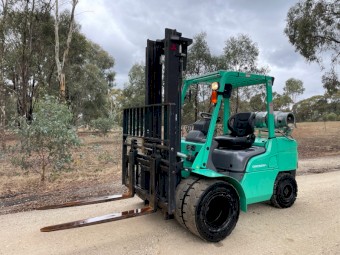 Mitsubishi Fork Lift - 3.5 Ton - Wide Wheel