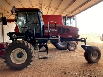 2015 MacDon M155 Windrower