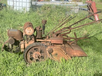 Old Farm Machinery Howard Rotary Hoe