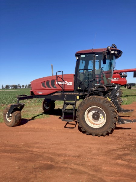 2015 MacDon M155 Windrower