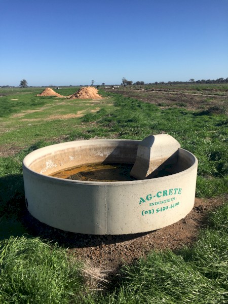 Concrete water troughs