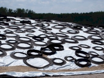 Silage cover weights & tree guards 