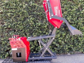 15HP Hydraulic Scissor Lift Mini Loader 500kg / 860mm Wide