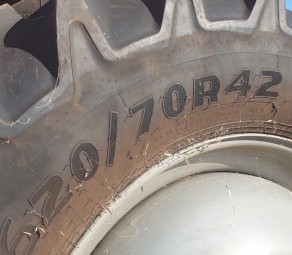 2012 Case IH 8230 Header + NH 8400C 35ft Front with trailer.