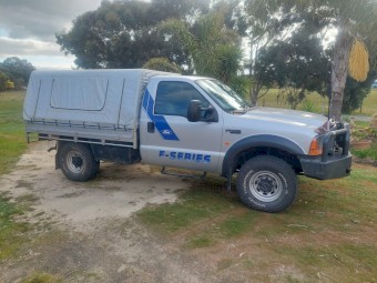 2002 Ford F 250 XL 4x4 ute ($40k No GST ONO)