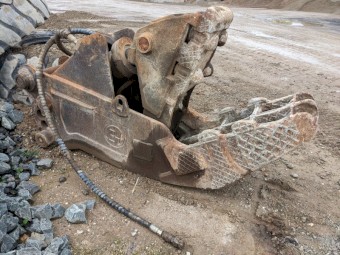 Hydraulic Pulveriser Attachment. Suit 30 - 35T Excavator
