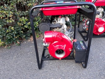 Kusing 4” Diesel High-Pressure Cast-Iron Water Pump E-start 12L tank
