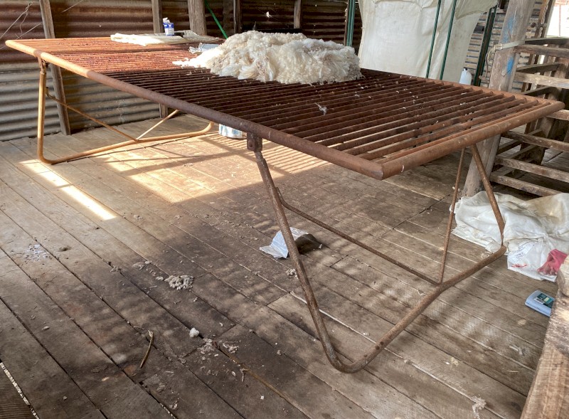 Steel Wool Table
