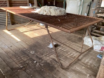 Steel Wool Table