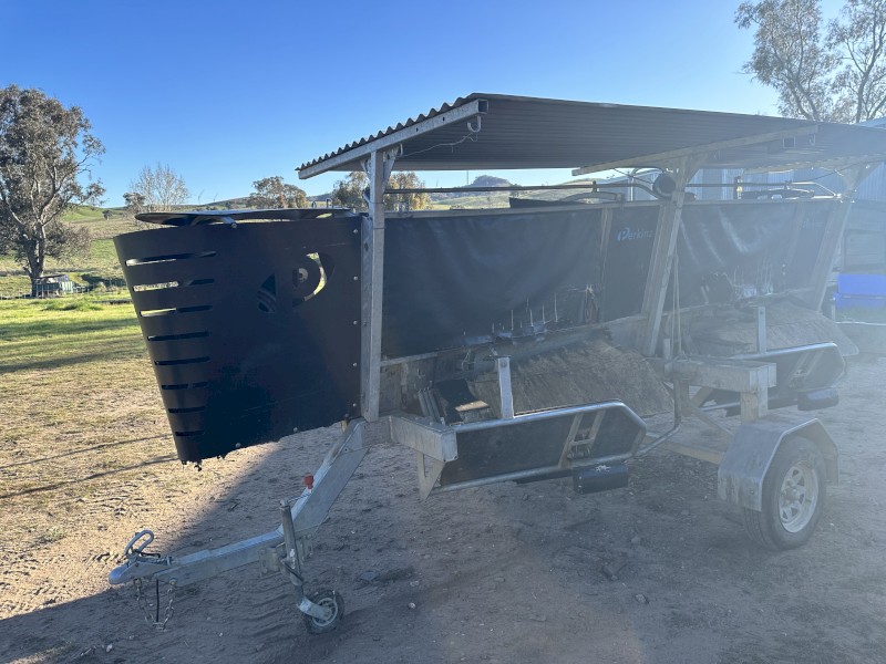 2 Stand Perkinz Crutching Trailer 